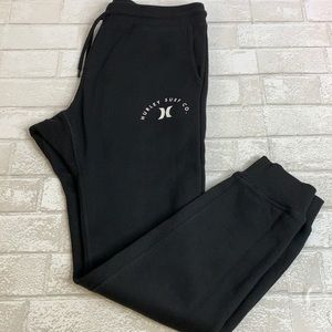 Hurley Slim Fit Jogger Pants, Black